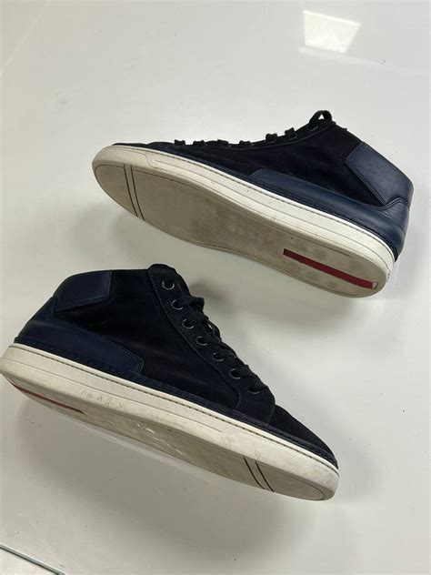 sneakers prada uomo 2016|prada high top sneakers women's.